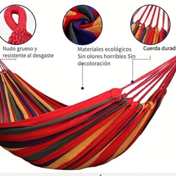 Out door garden canpin hammock - Picture 2 of 4